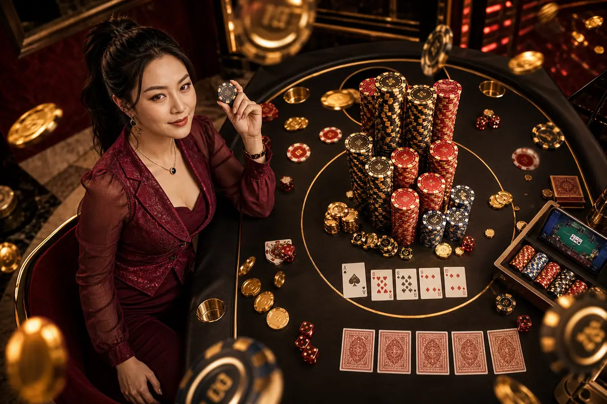mmr12 Live Baccarat Table ကစားနည်းပြသချက်
